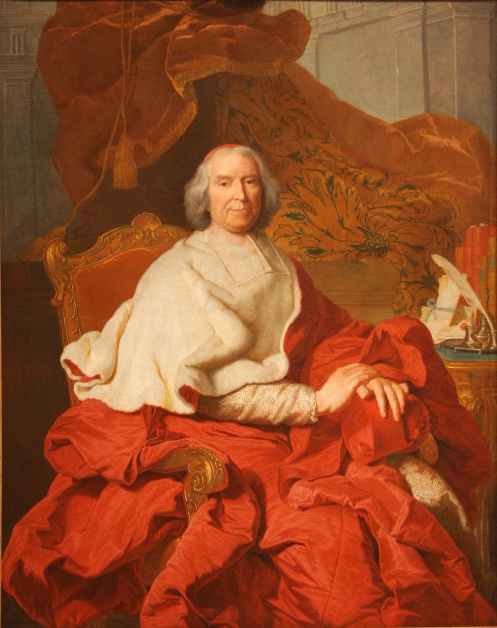 Kardinál de Fleury od Hyacinthe Francois Rigaud