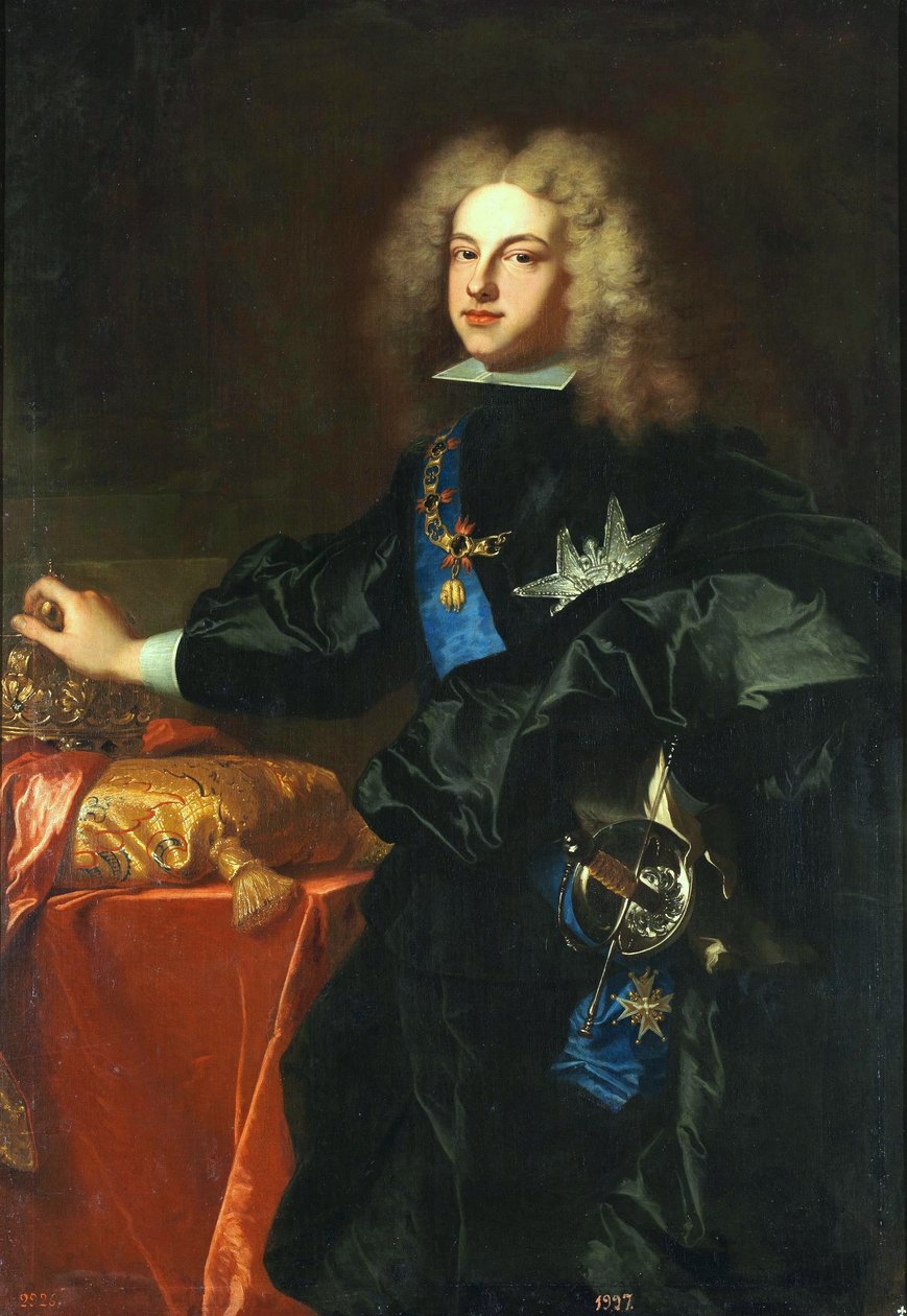 Filip V. Španělský od Hyacinthe Francois Rigaud