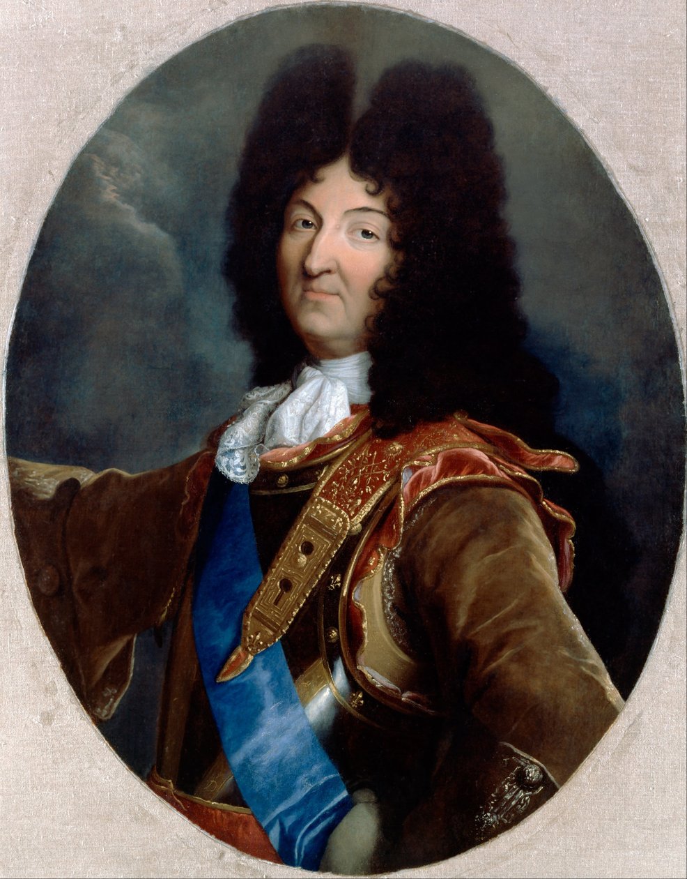 Ludvík XIV od Hyacinthe Francois Rigaud