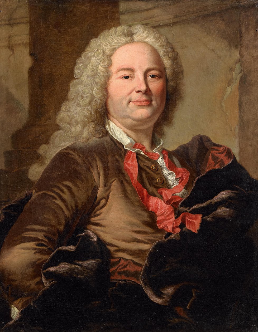Portrét Charlese Clauda Ange Dupleix de Bacquencourt od Hyacinthe Francois Rigaud