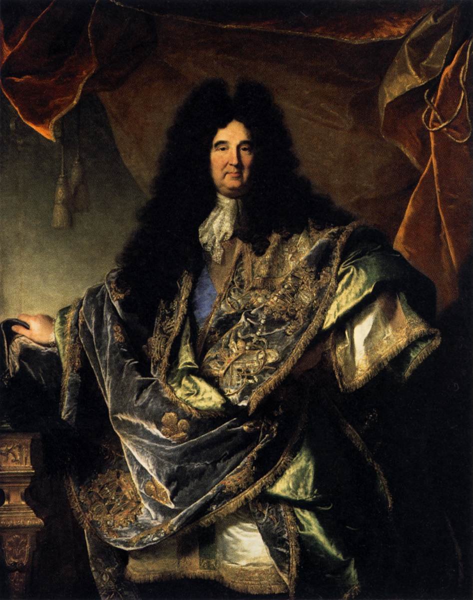 Portrét Philippe de Courcillon od Hyacinthe Francois Rigaud