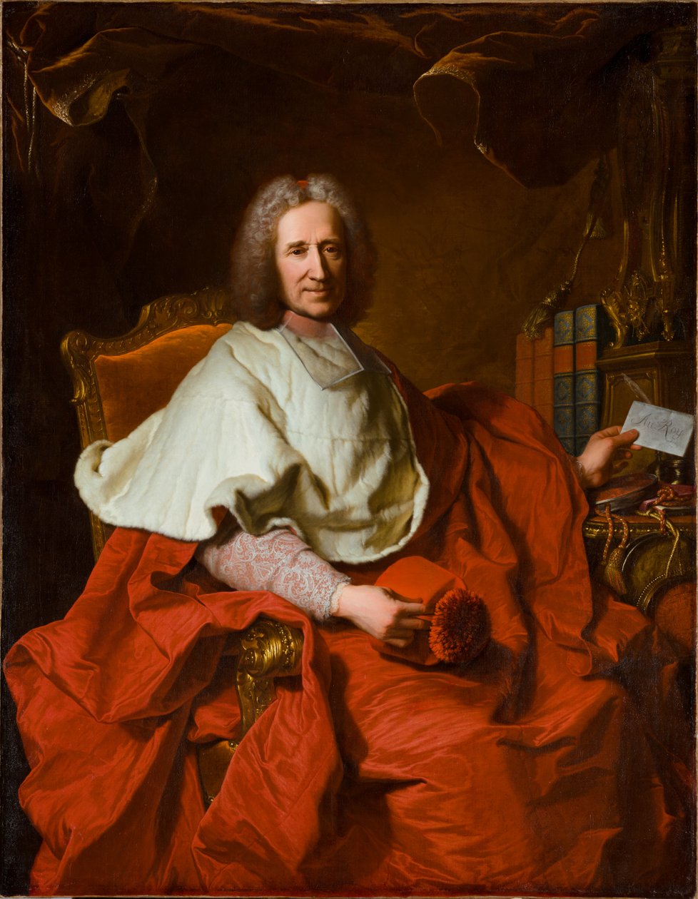 Kardinál Guillaume Dubois od Hyacinthe Francois Rigaud