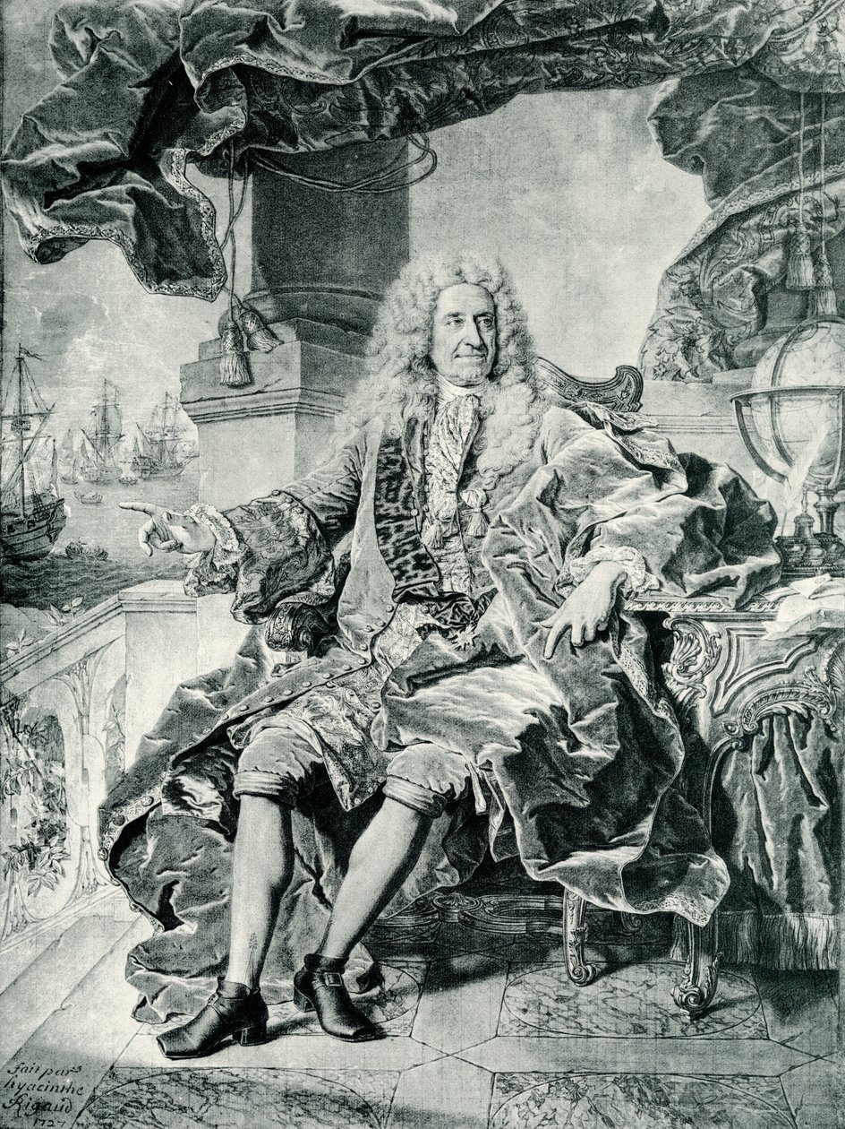Samuel Bernard od Hyacinthe Francois Rigaud