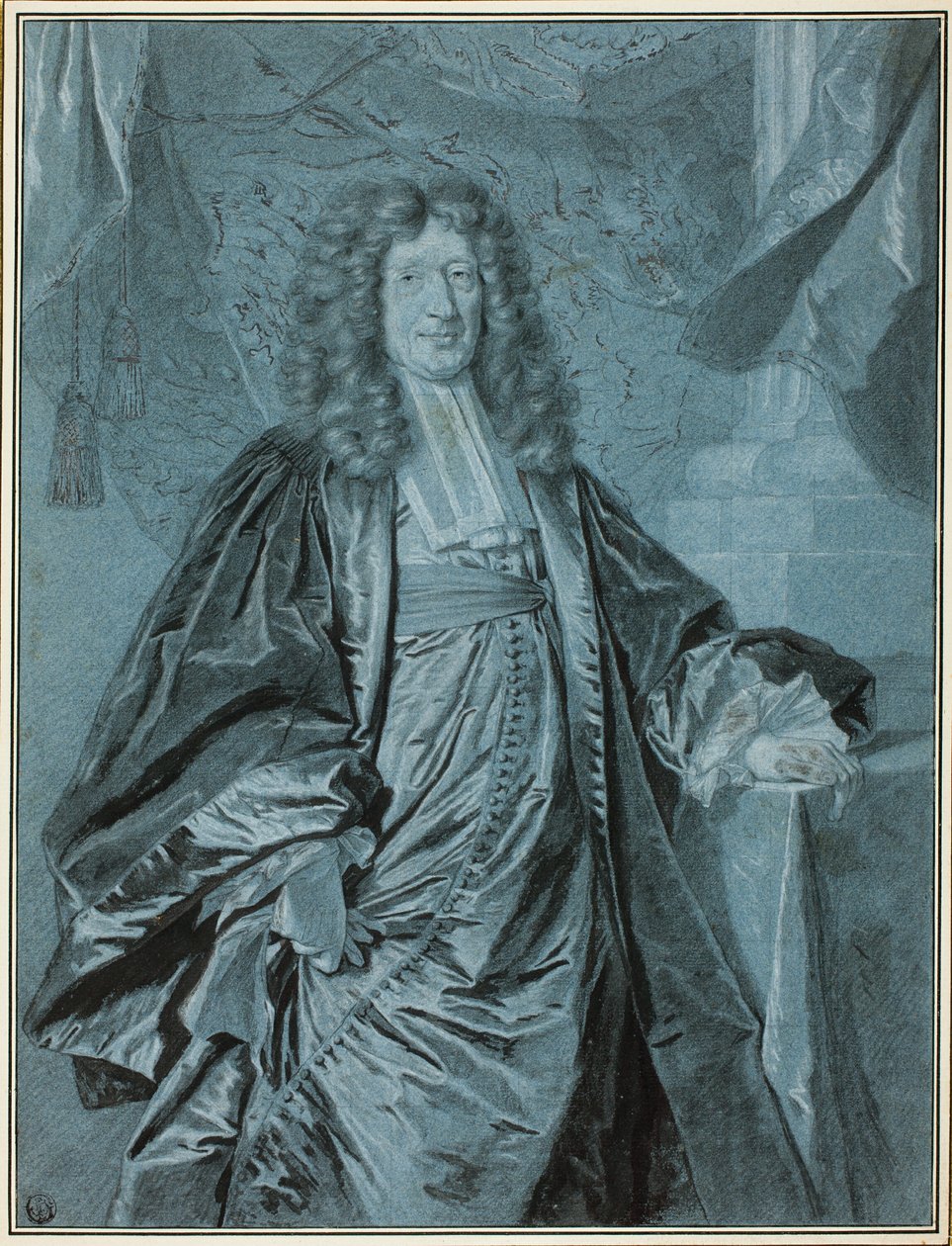 Portrét gentlemana od Hyacinthe Rigaud