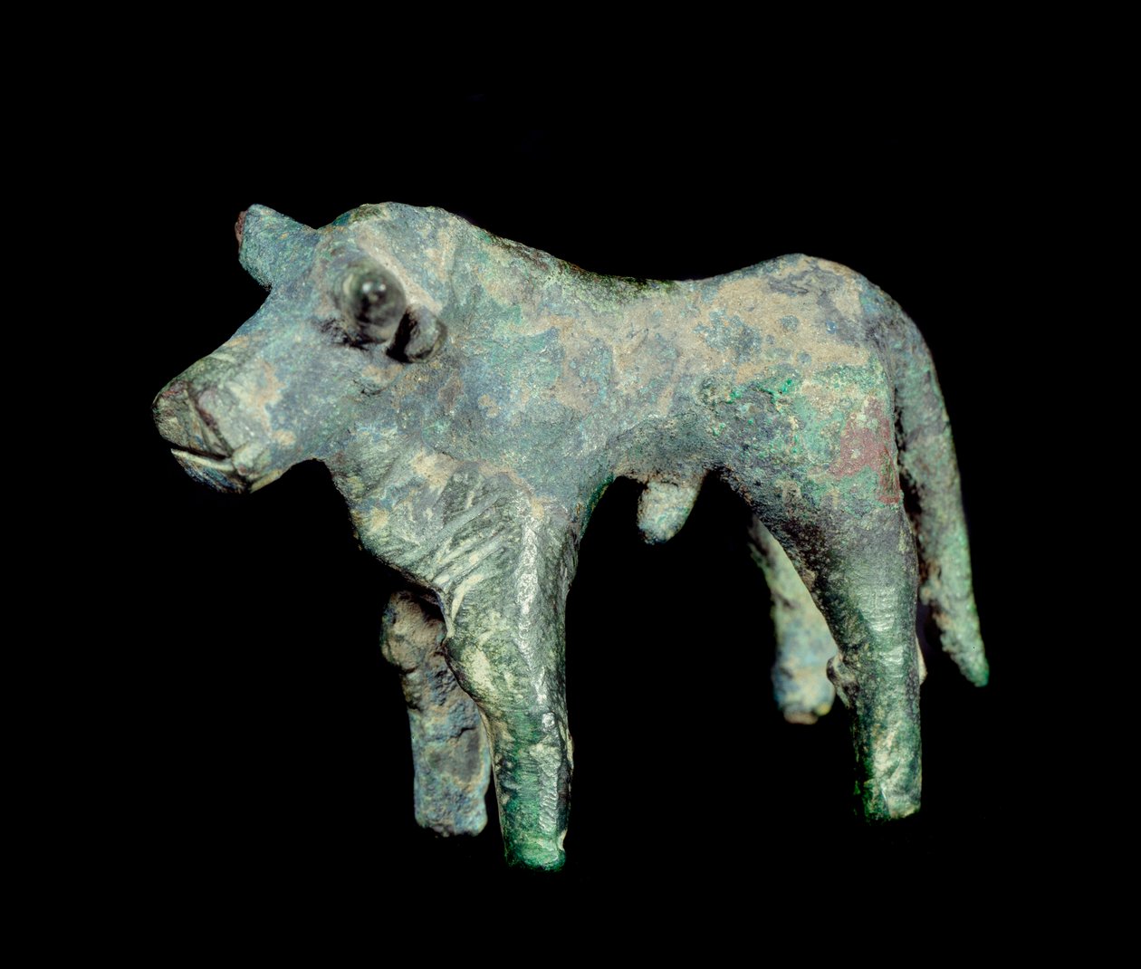 Iberská civilizace: bronzový býk. Paříž, Picassovo muzeum od Iberian Iberian