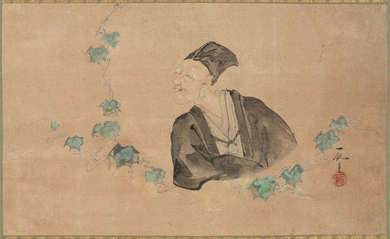 Portrét Basho od Ichijun