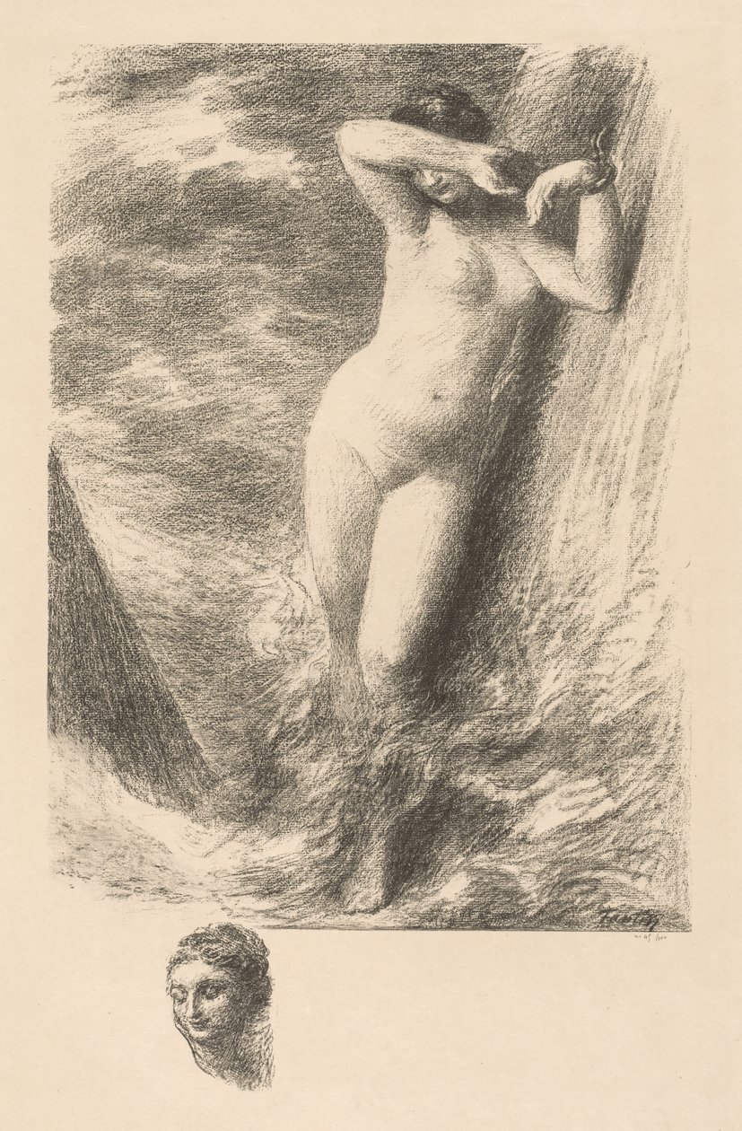 Andromeda, 1901. od Ignace Henri Jean Fantin Latour