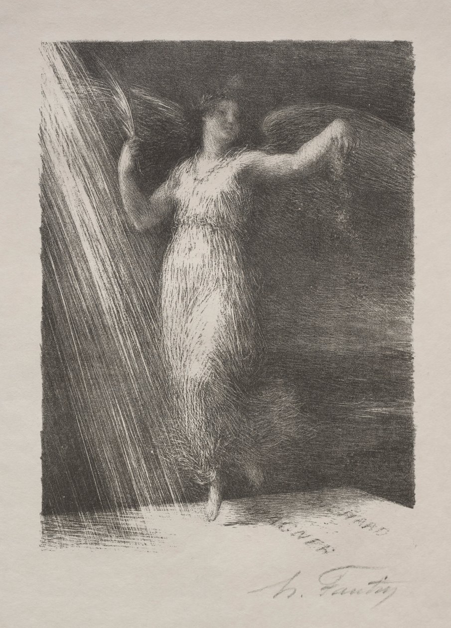 Sláva. od Ignace Henri Jean Fantin Latour