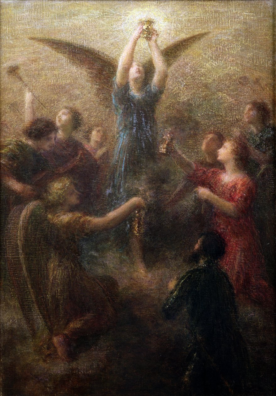 Lohengrin od Ignace Henri Jean Fantin Latour