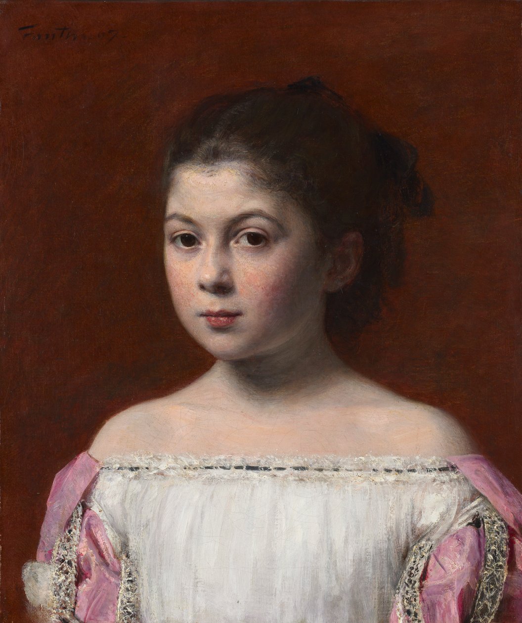 Marie-Yolande de Fitz-James, 1867. od Ignace Henri Jean Fantin Latour
