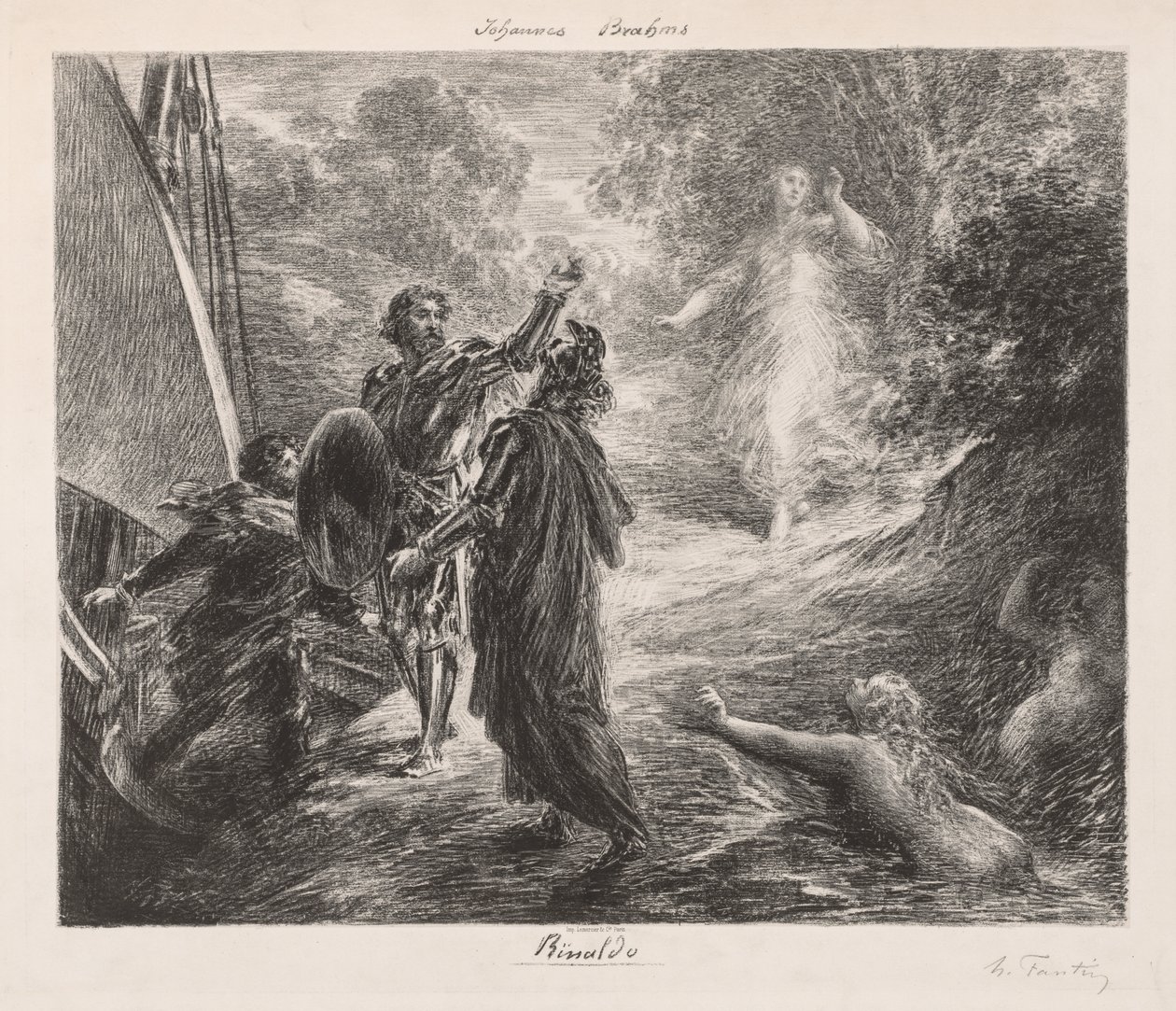 Rinaldo, 1878. od Ignace Henri Jean Fantin Latour
