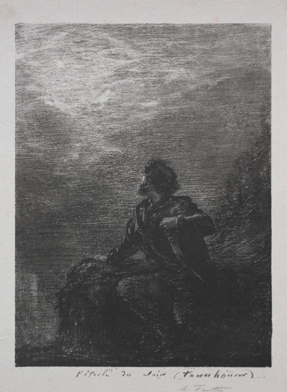 Večernice, 1877. od Ignace Henri Jean Fantin Latour