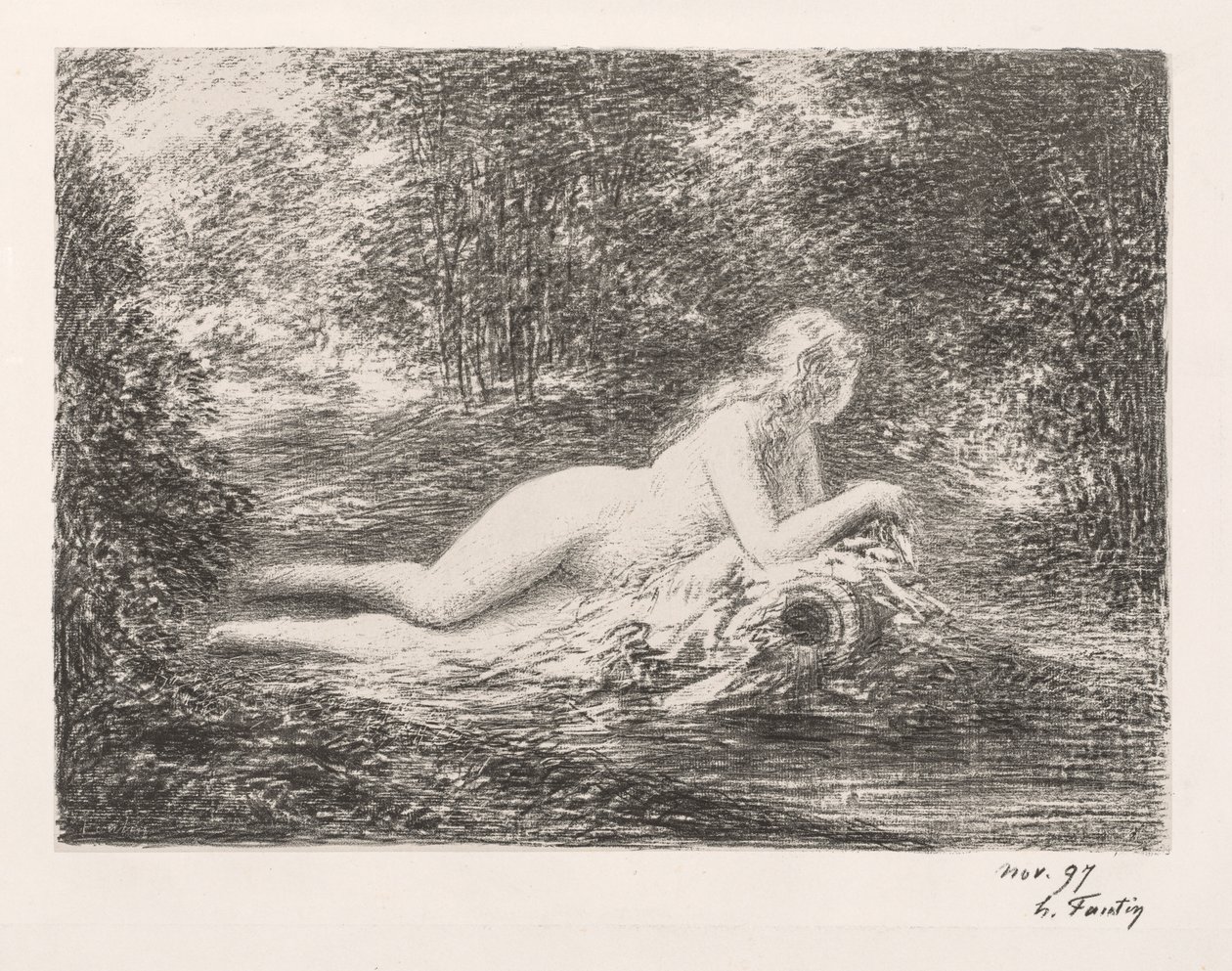 Jaro, 1897. od Ignace Henri Jean Fantin Latour
