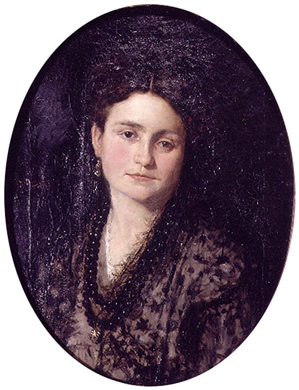Portrét Teresy Martinez od Ignacio Pinazo Camarlench