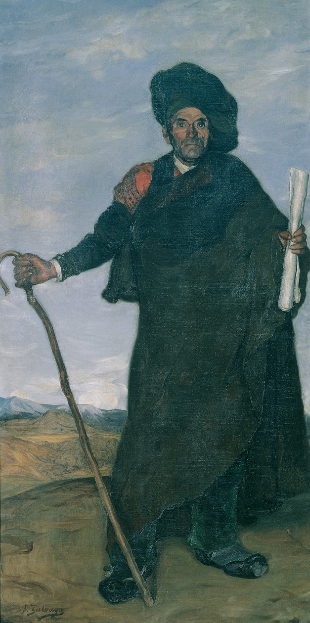 Populární básník Don Miguel ze Segovia od Ignacio Zuloaga