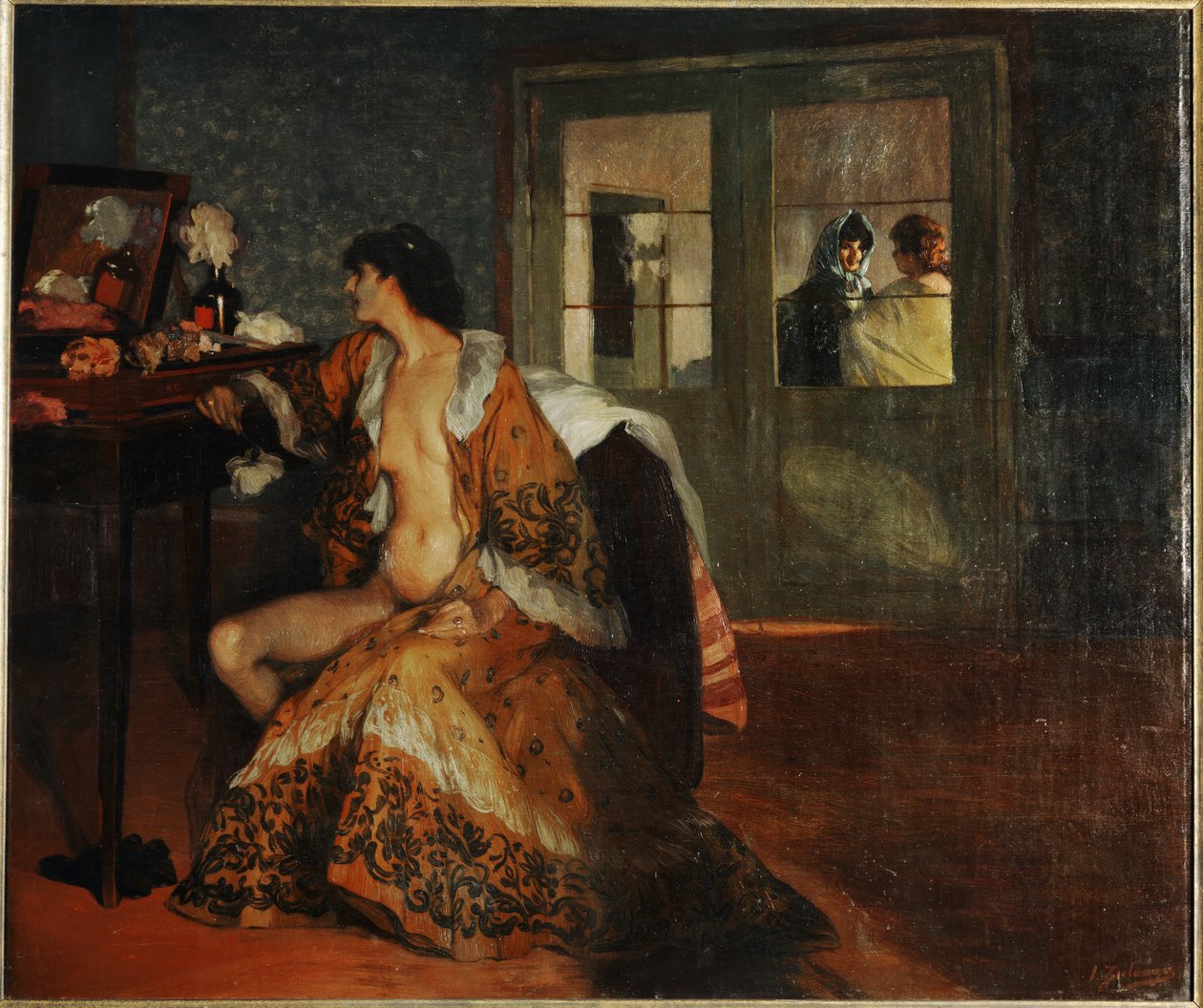 Celestina ... (malba na plátně) od Ignacio Zuloaga y Zabaleta