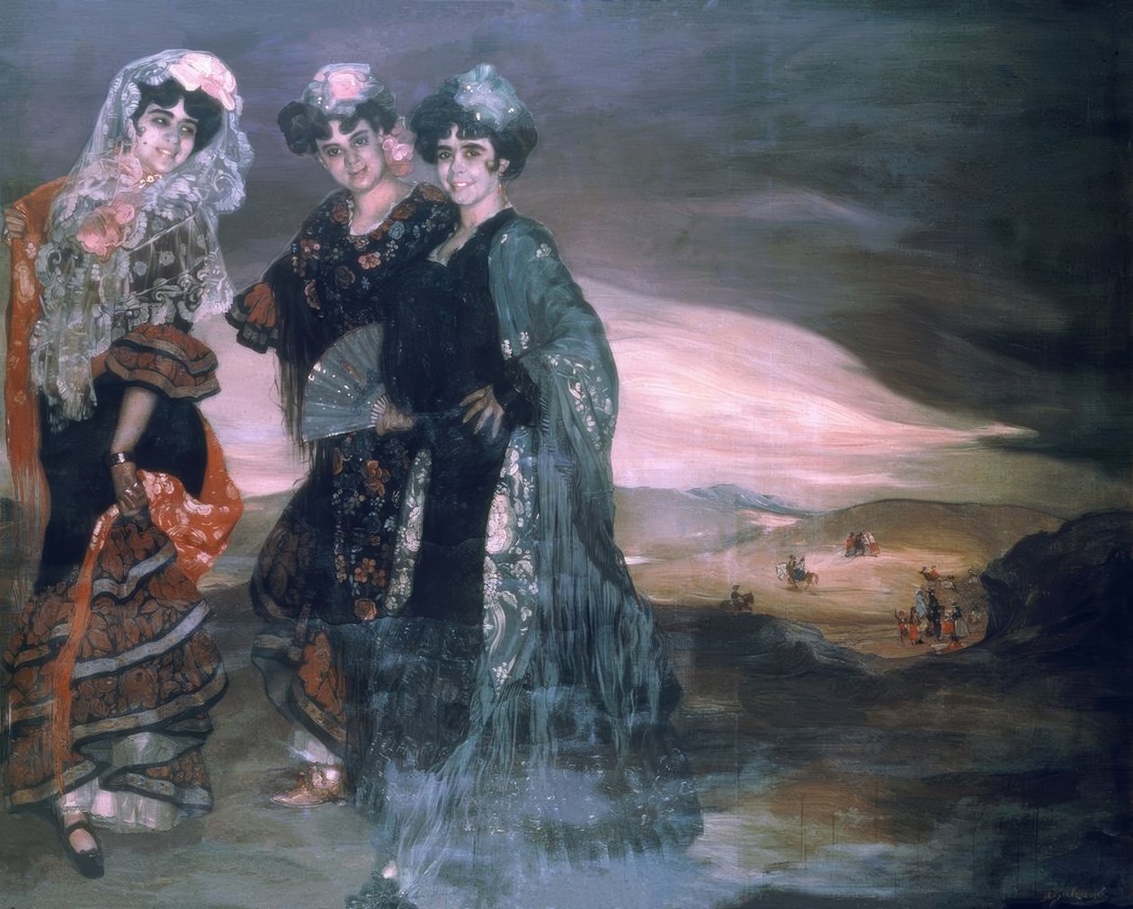 MIS PRIMAS - 1903 od Ignacio Zuloaga y Zabaleta