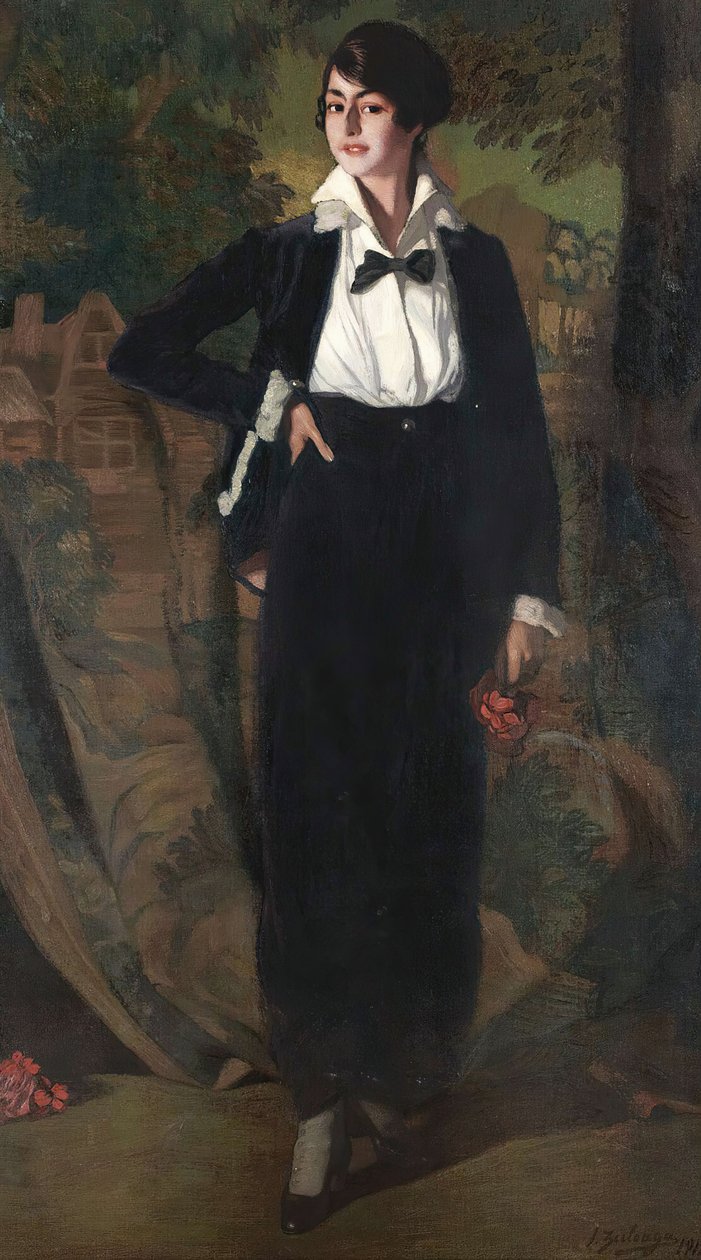 Slečna Souty, 1915. od Ignacio Zuloaga y Zabaleto