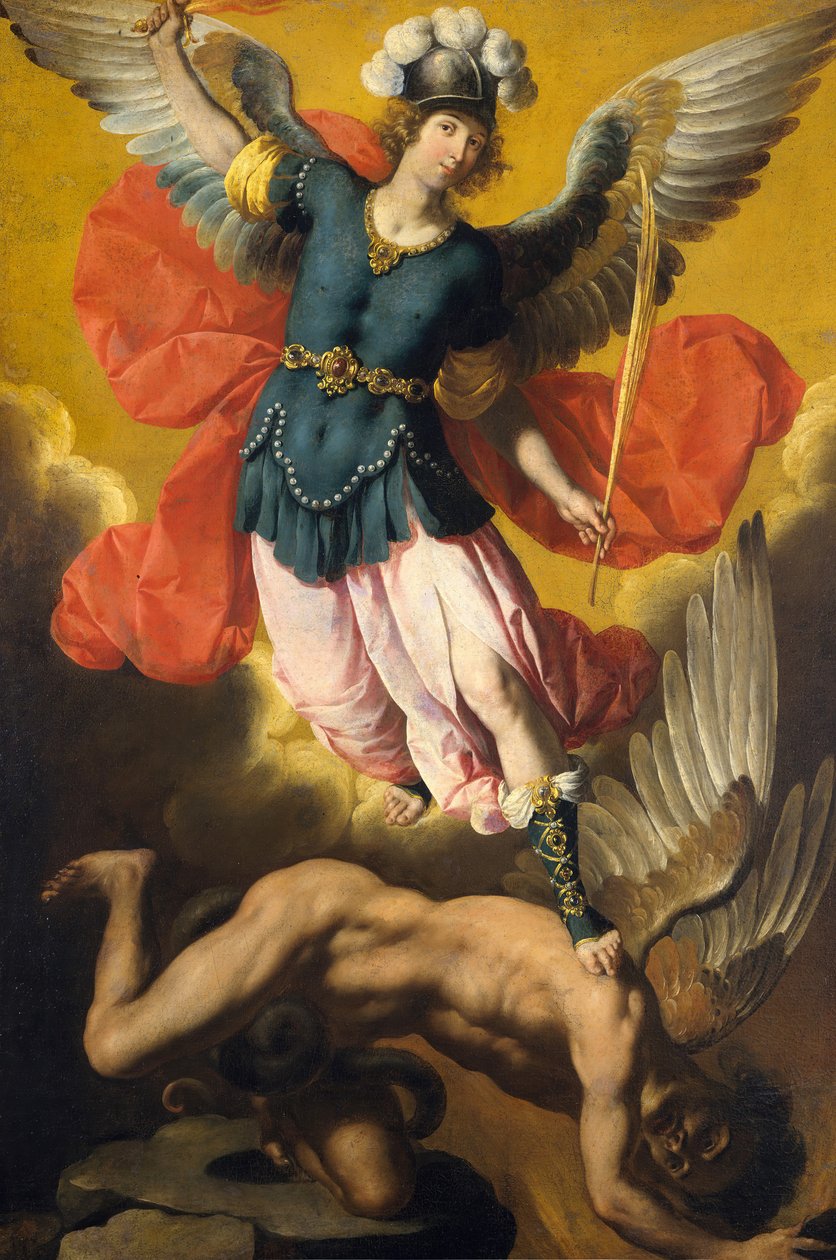 Svatý archanděl Michael, 40. léta 17. století. od Ignacio de Ries