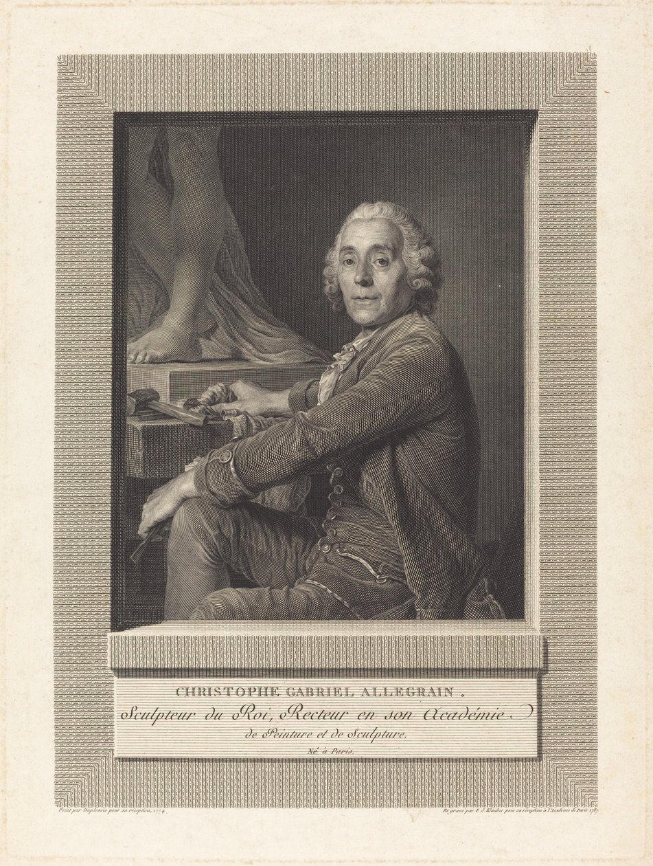Christophe Gabriel Allegrain od Ignaz Sebastian Klauber after Joseph Siffred Duplessis