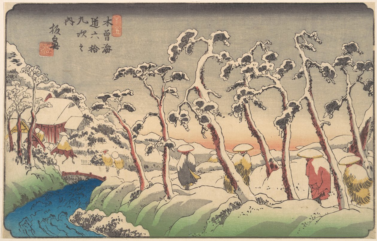 Itabana, počátek poloviny 19. století od Ikeda Eisen