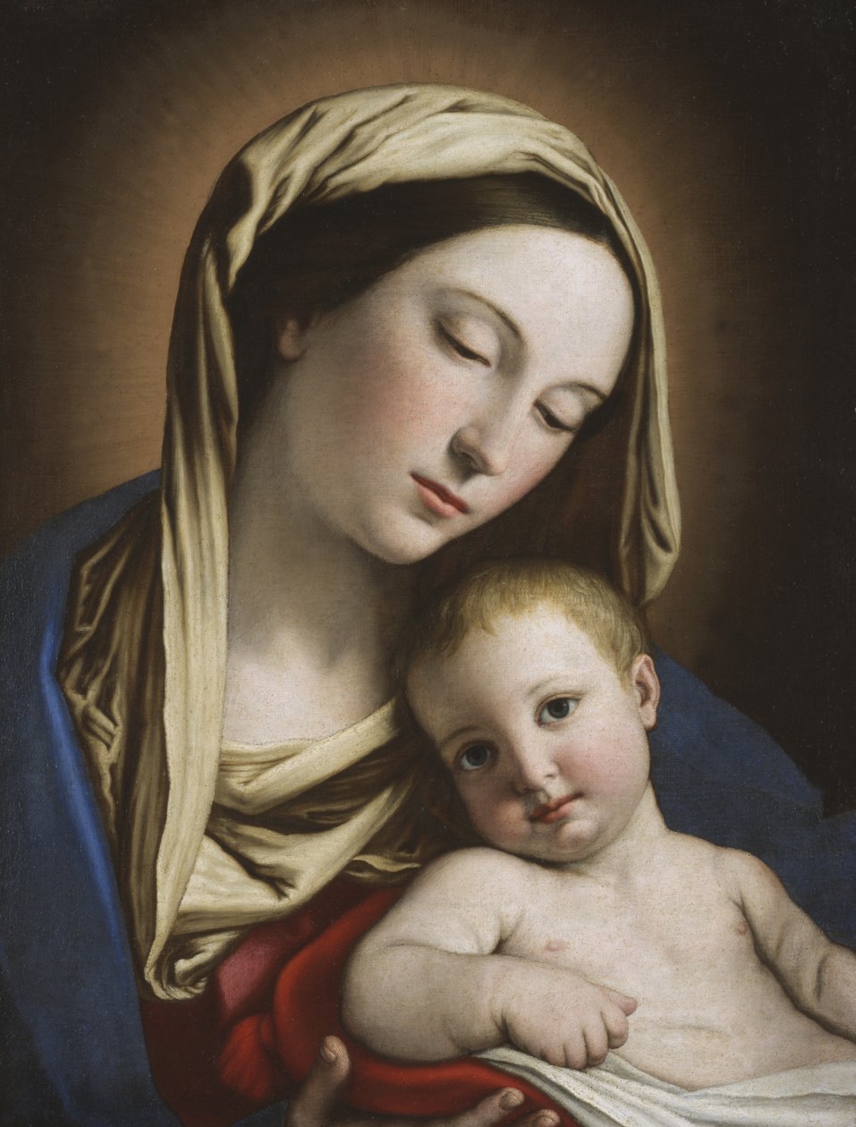 Madonna s dítětem od Il Sassoferrato