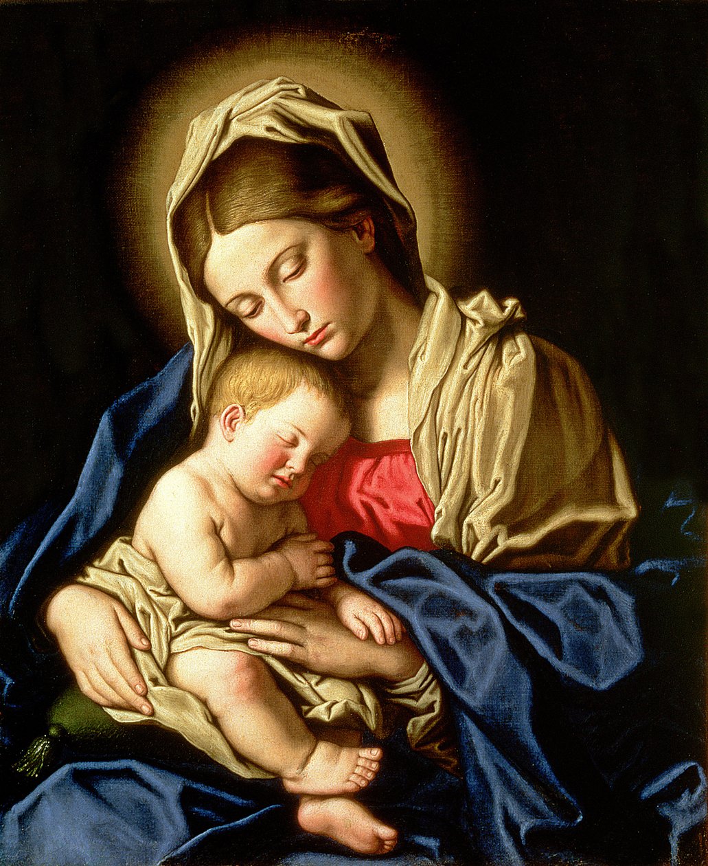 Madona s dítětem od Il Sassoferrato