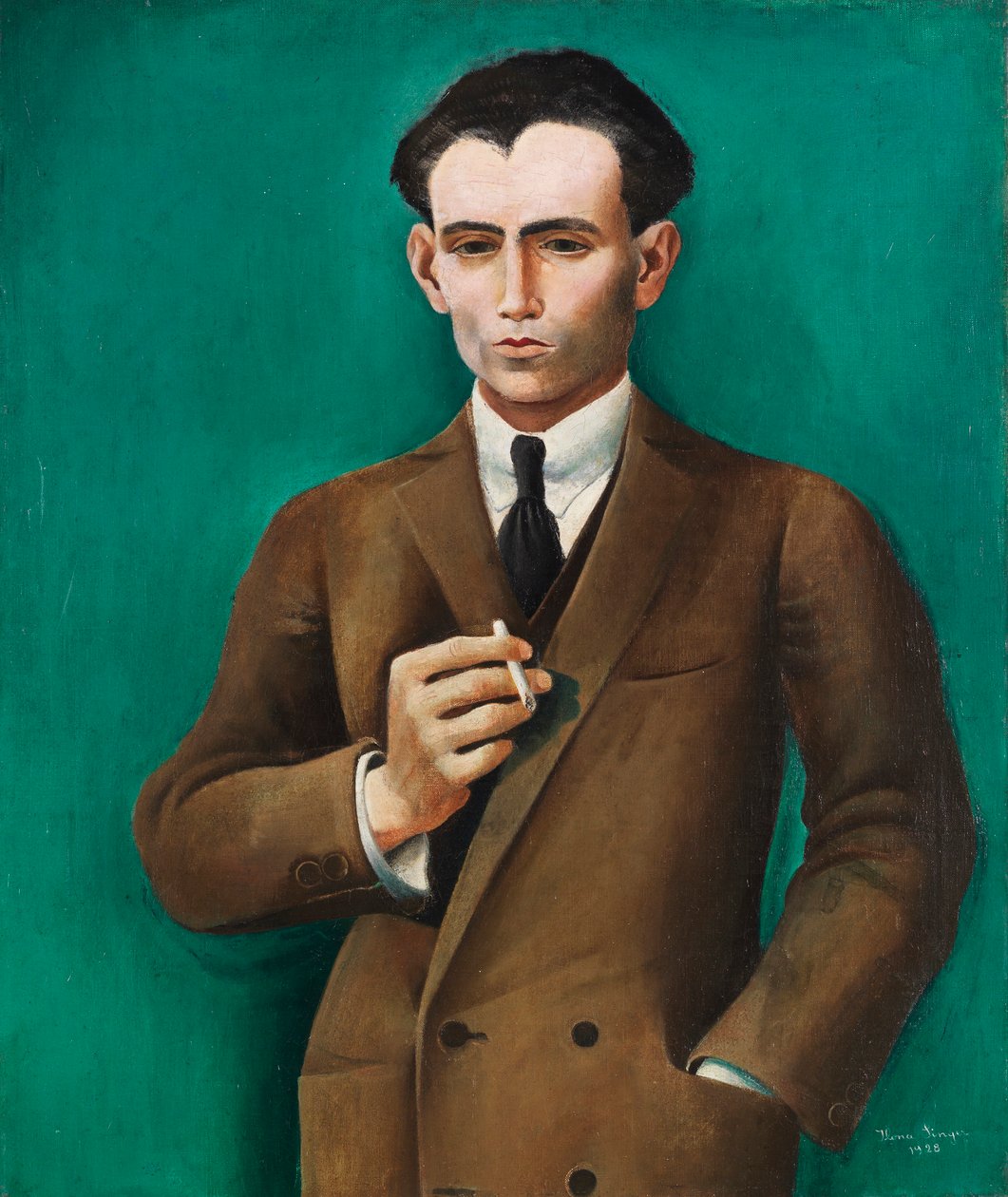 Portrét Roberta od Mendelssohna, 1928. od Ilona Singer