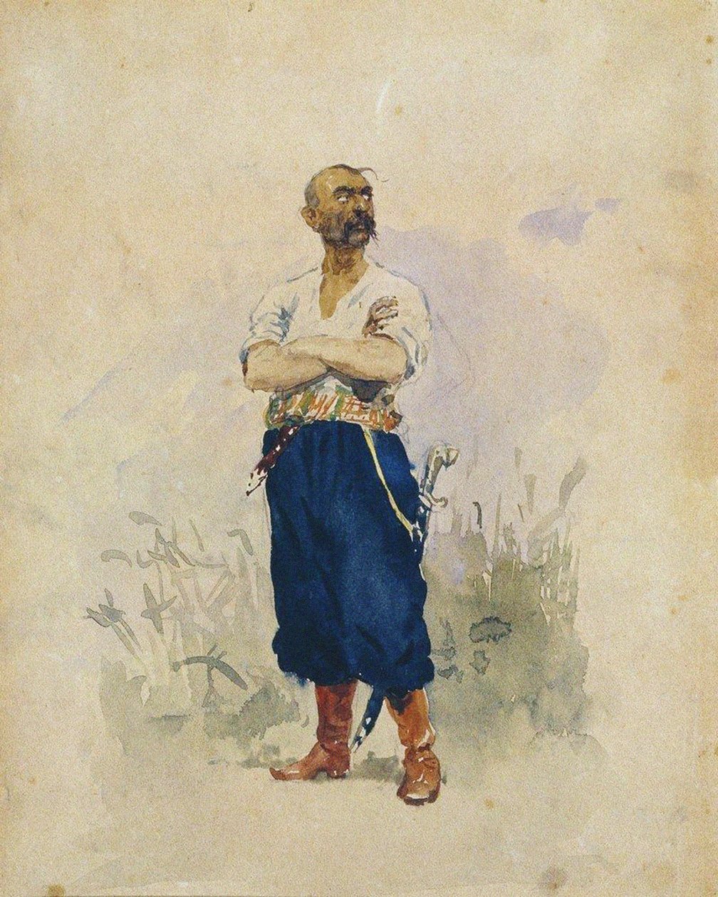 Záporožský od Ilya Efimovich Repin
