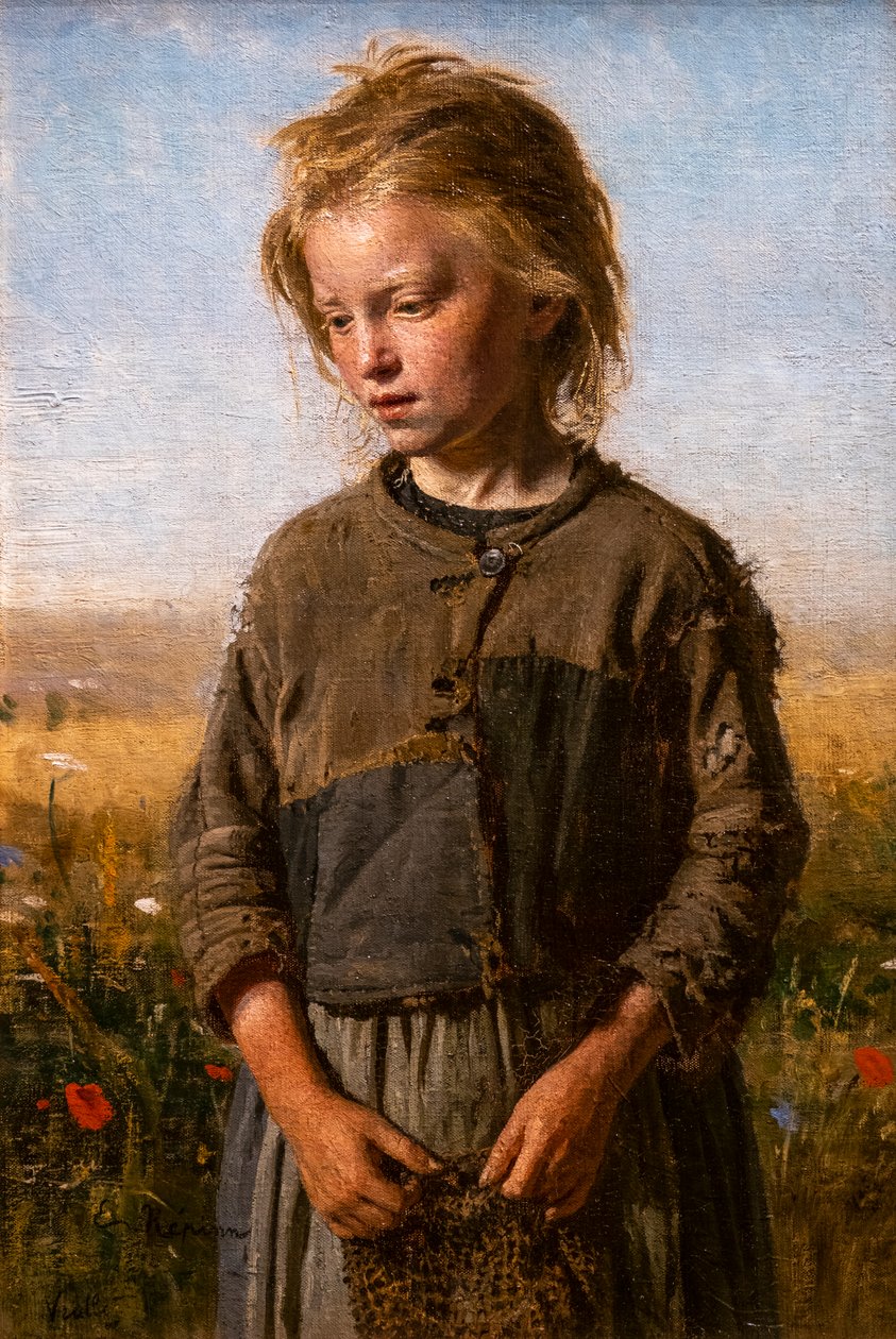 RYBÁŘOVA DCERA od Ilya Efimovich Repin