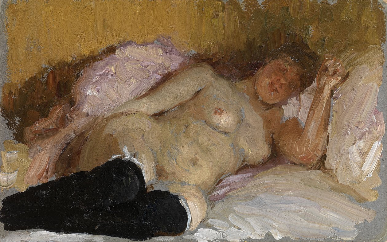 Natalia Nordman Spící, 1900 od Ilya Efimovich Repin
