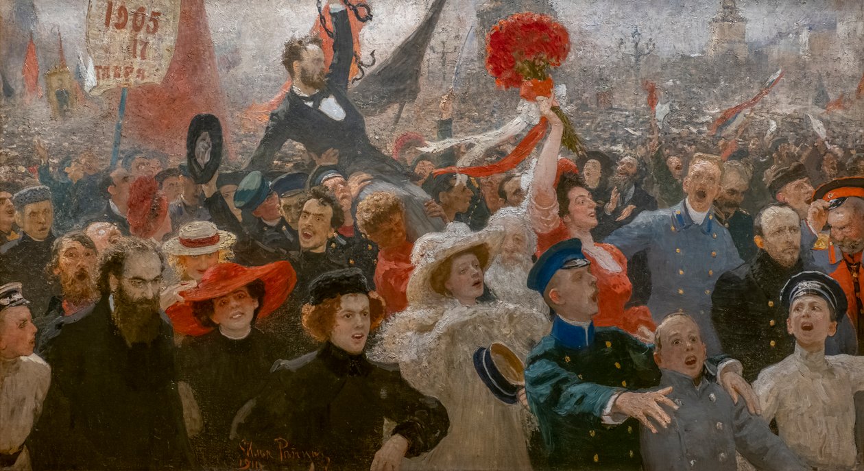 17. ŘÍJNA 1905 od Ilya Efimovich Repin