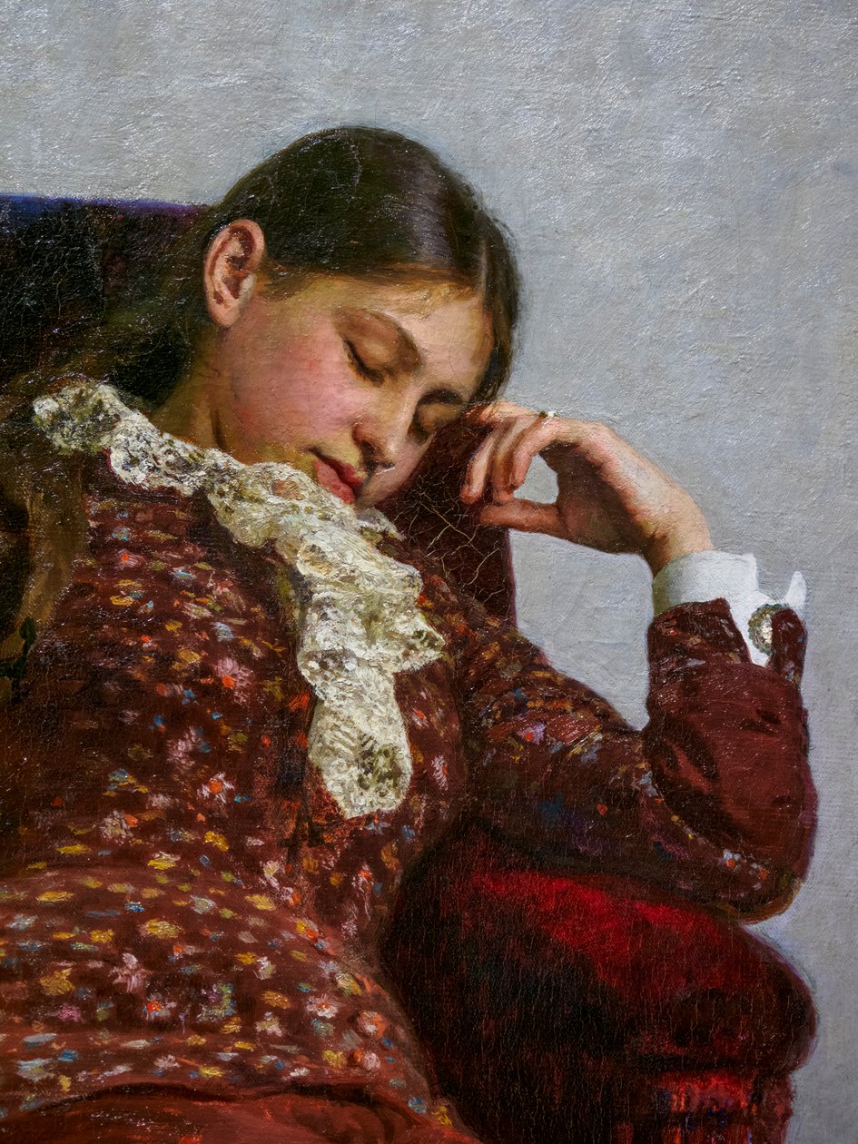 REST (detail) od Ilya Efimovich Repin