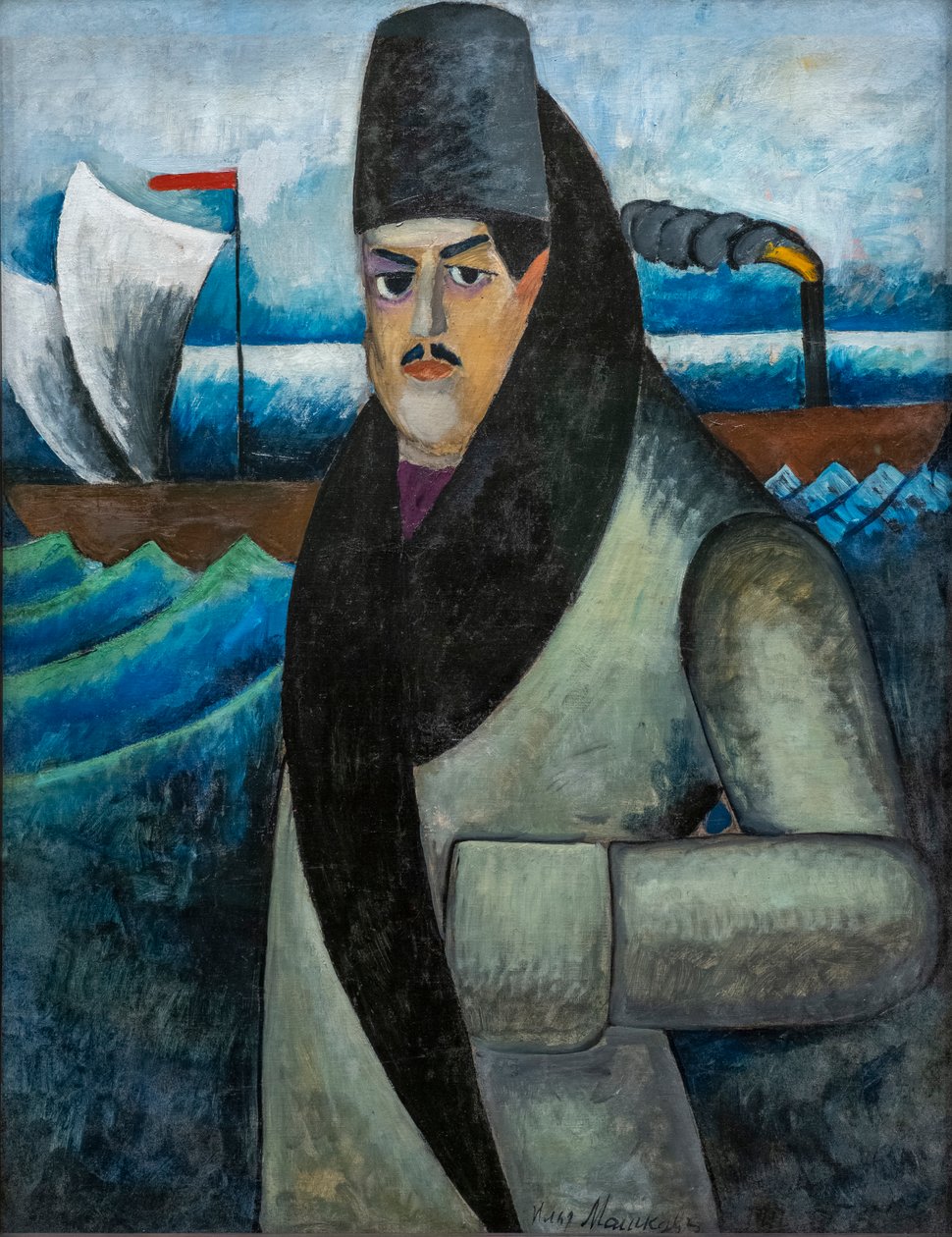 Autoportrét od Ilya Ivanovich Mashkov