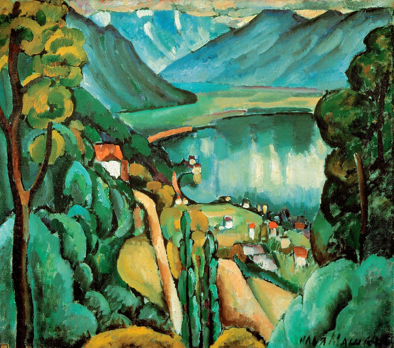 "Ženevské jezero", 1914. od Il