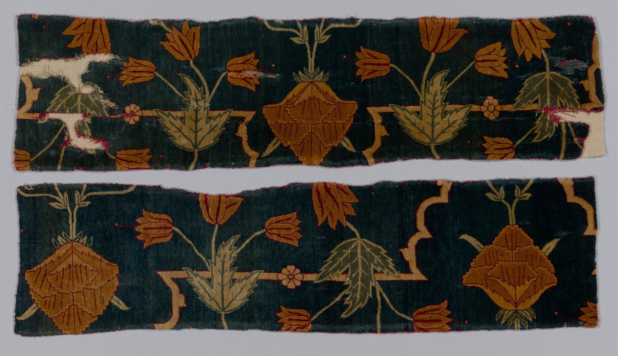 Fragmenty koberce, 1600-1650. od Imperial Manufactory