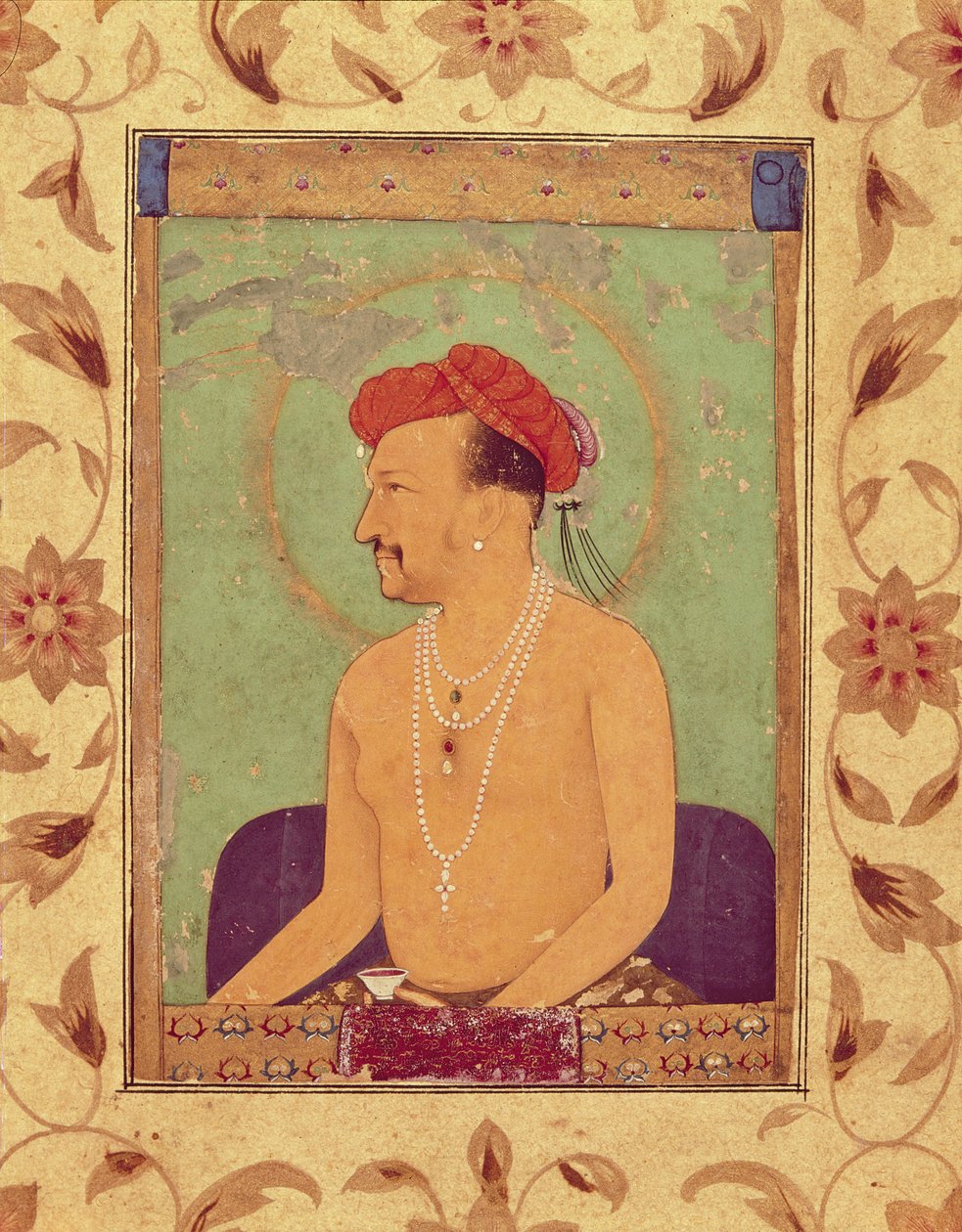 Císař Jahangir (1569-1627) od Indian School