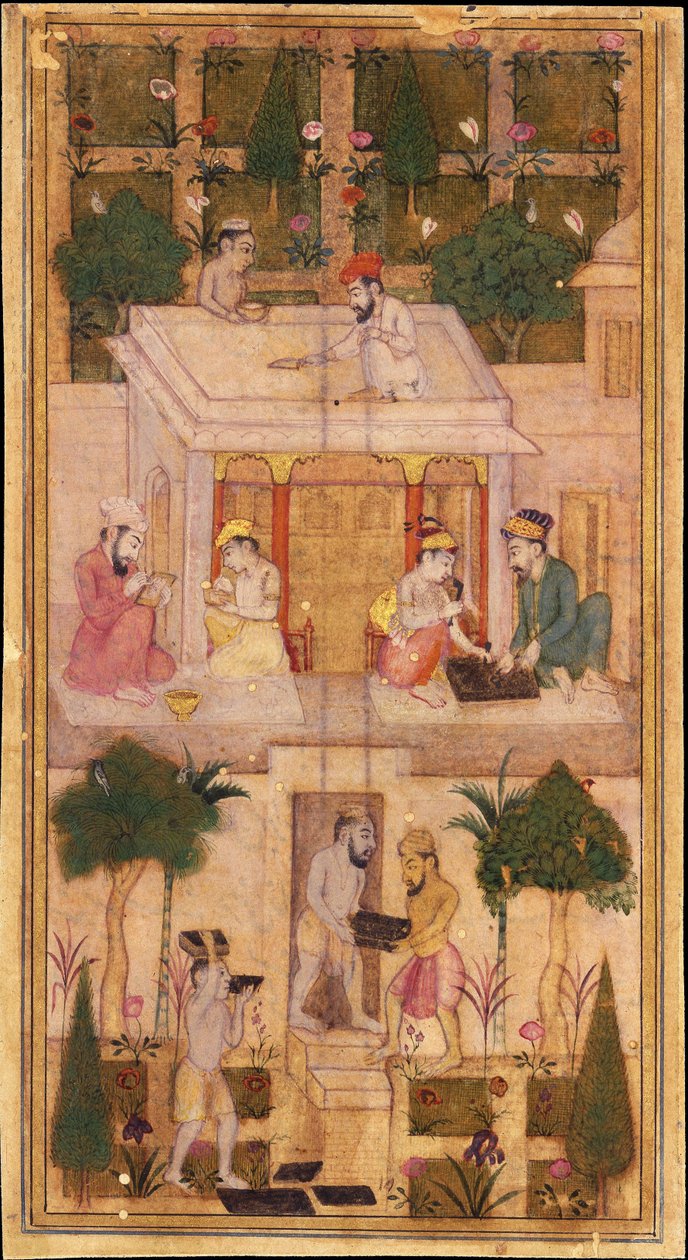 Vytváření knih v zahradě od Indian Art