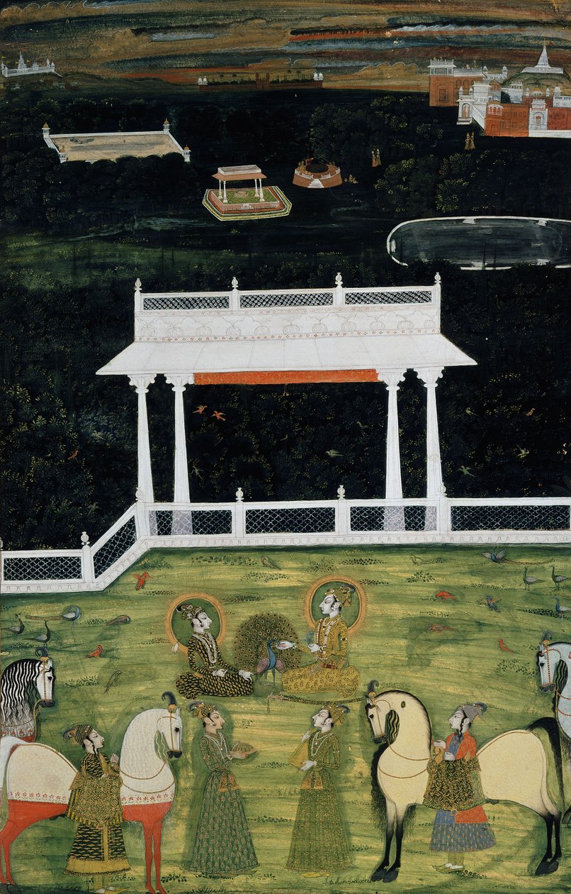 Knížecí ráj, c. 1750-1760 od Indian School