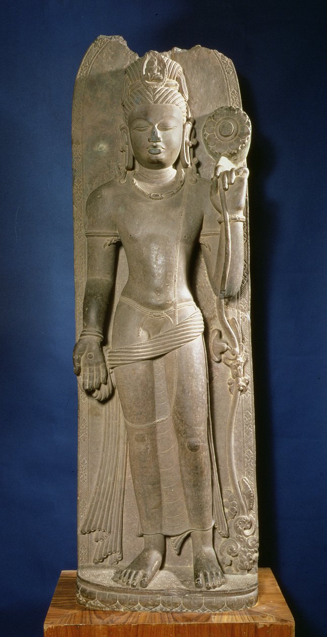 Bódhisattva Padmapani, Nalanda, Bihar, dynastie Pala od Indian School