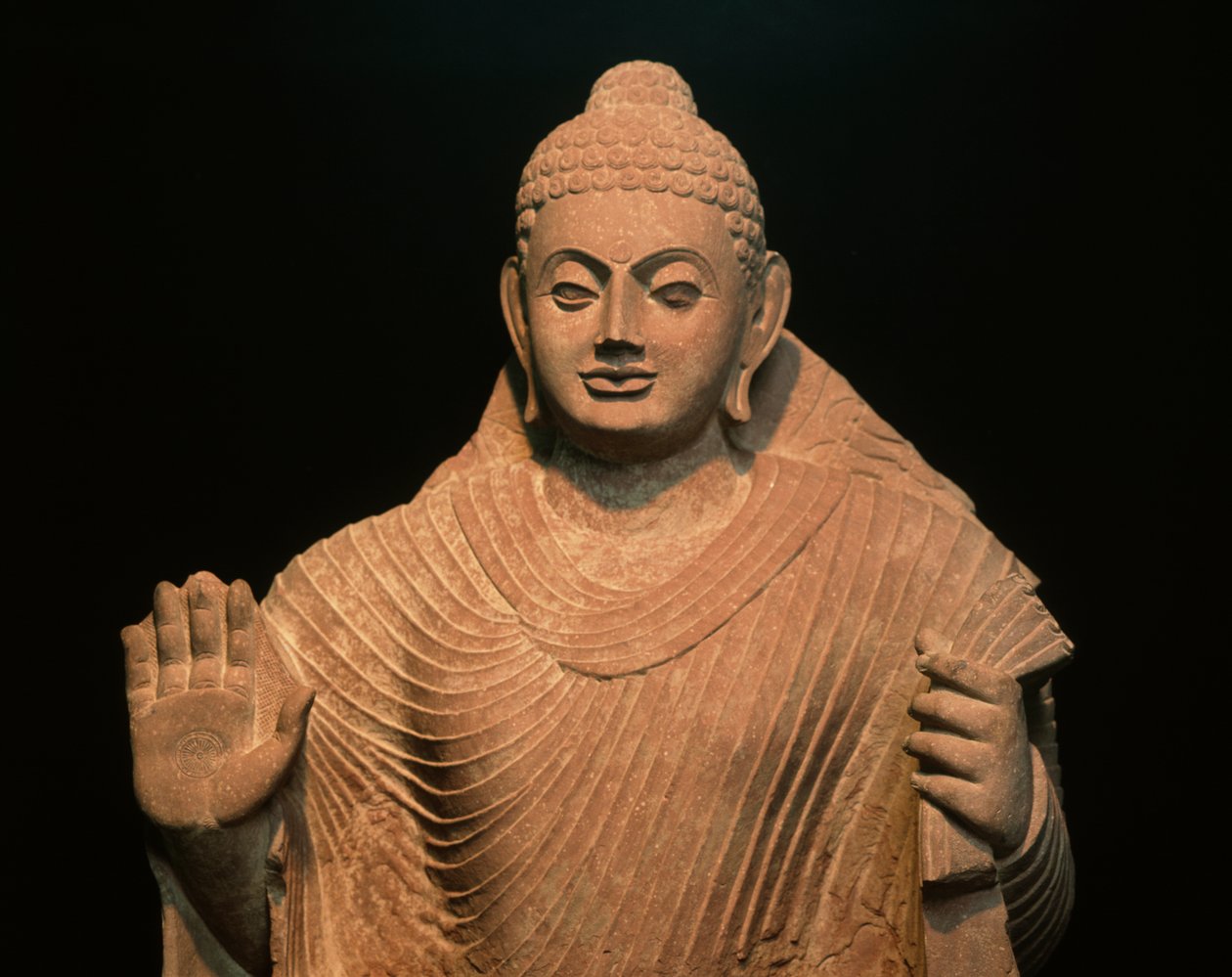 Buddha, období Gupta (320-550) od Indian School