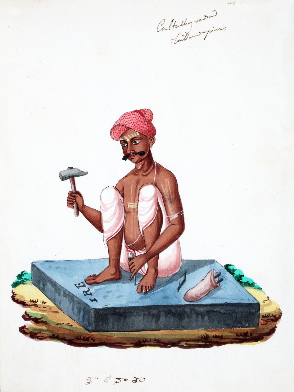 Kameník (wc na papíře) od Indian School