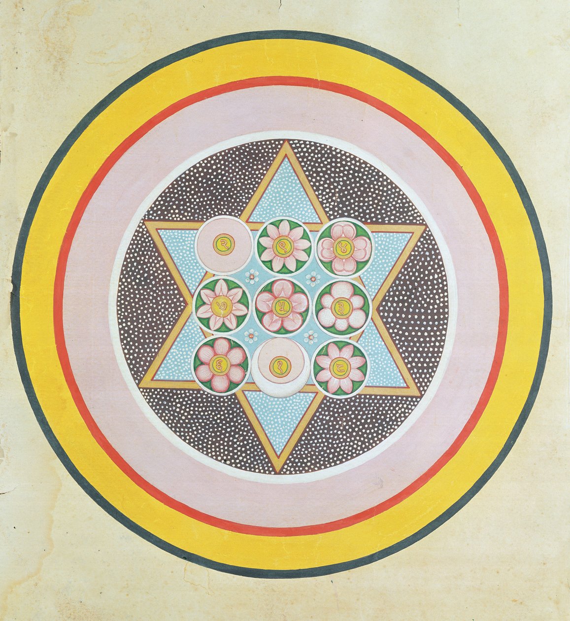 Tantrický hvězdný design od Indian School