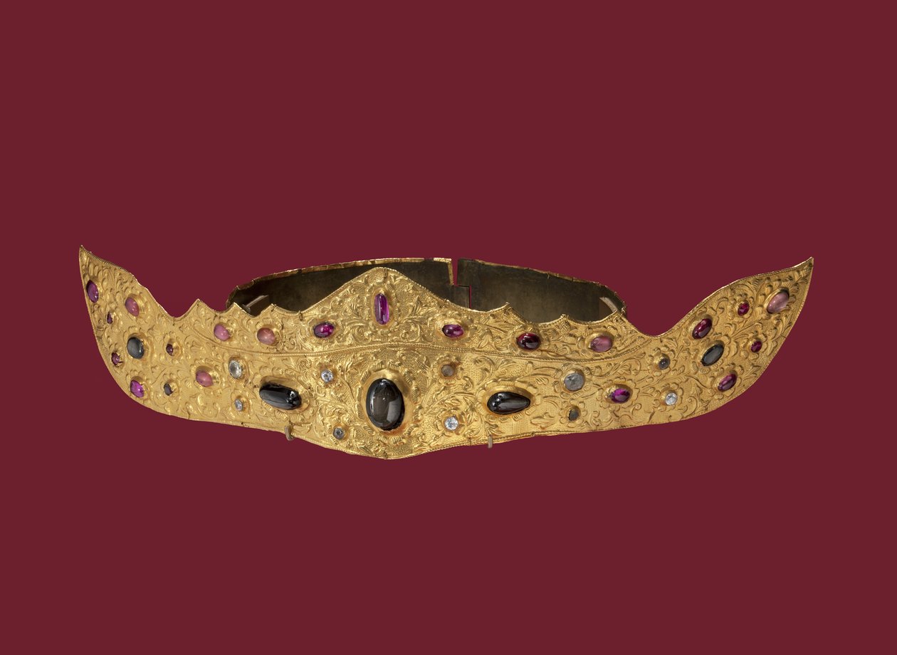 Crown, Klungkung Kingdom (zlato a drahokamy) od Indonesian School