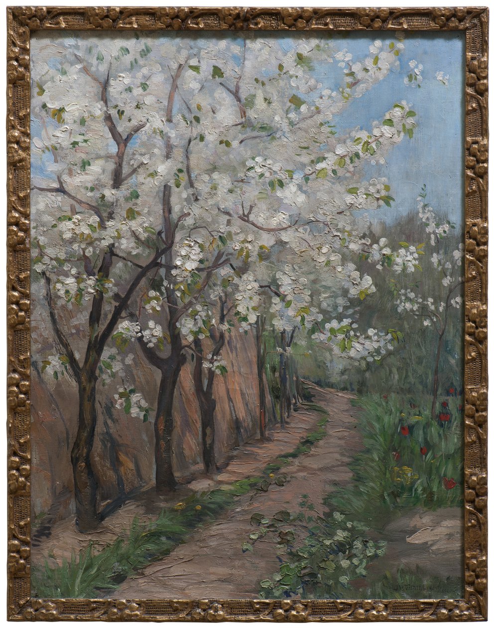 Cherry Blossom (olej na plátně) od Ingeborg Eggertz