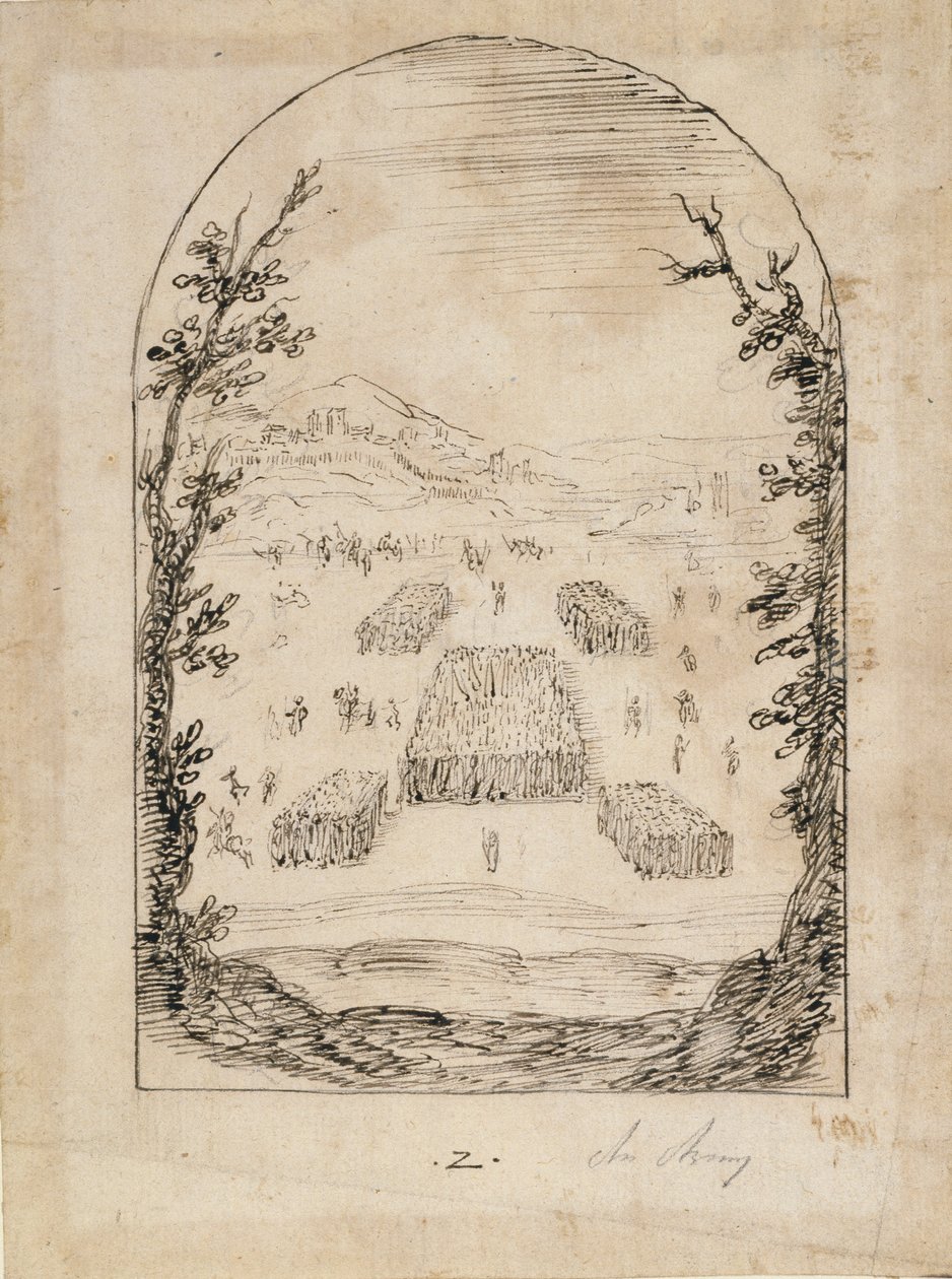 Armáda (pero a inkoust na papíře) od Inigo Jones