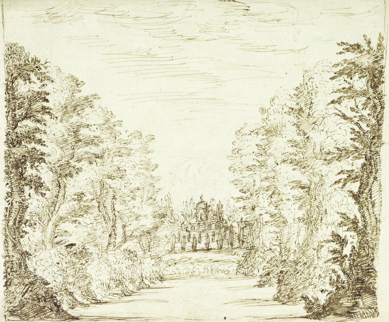 Divadelní skici od Inigo Jones