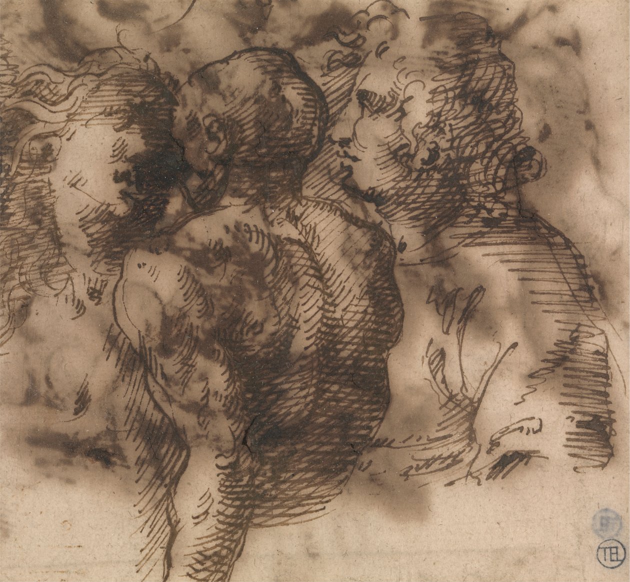 Tři poloviční postavy od Inigo Jones