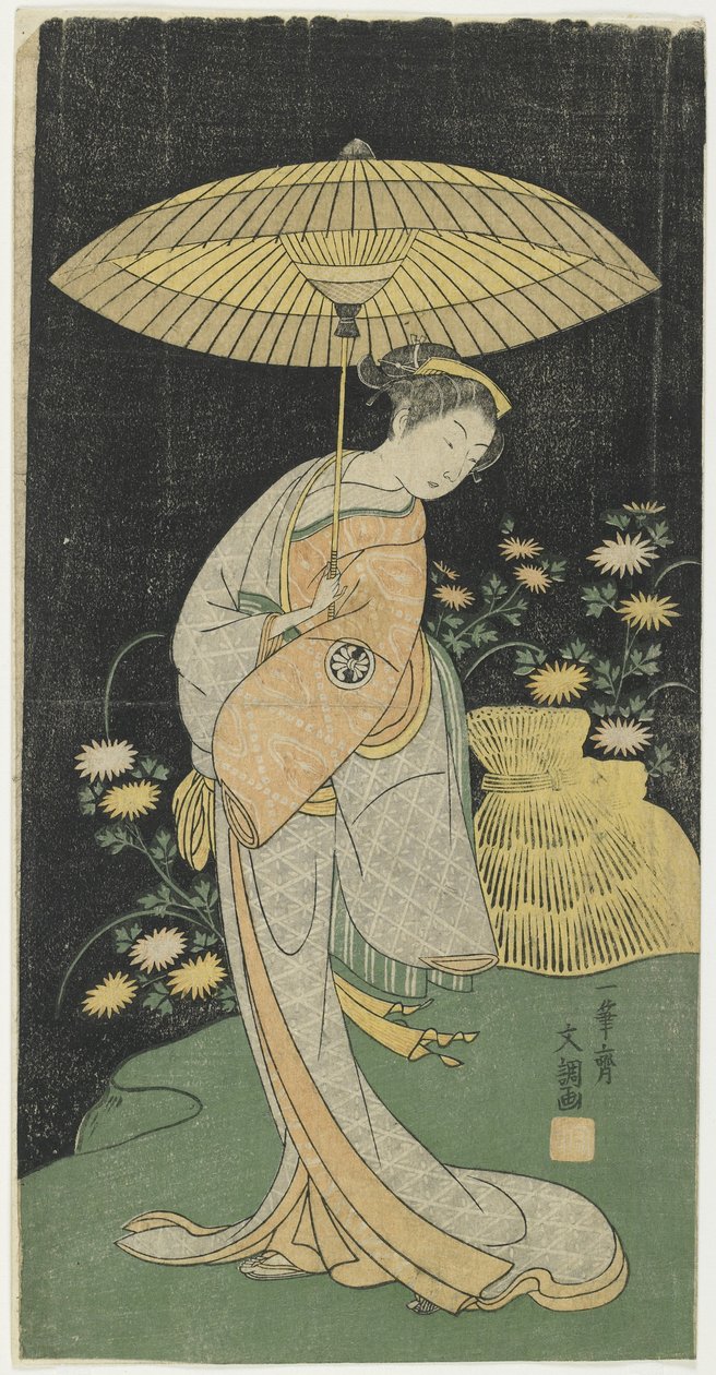 Segawa Kiku no Jyo_ l, Ate 18th Sentsu ry od Ippitsusai Bunchō