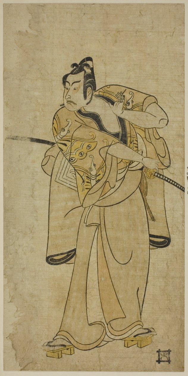 Herec Ichikawa Yaozo II od Ippitsusai Bunchō